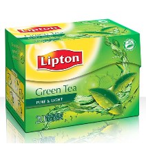 LIPTON GREEN TEA PURE & LIGHT 20 U